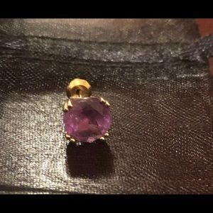 1 earring 14k semi precious 3-1/2 ct. tw